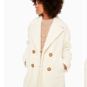 kate spade teddy coat